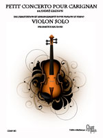 partition Violon solo